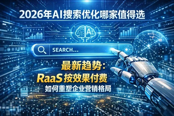 2026年AI搜索优化哪家值得选：RaaS按效果付费如何重塑企业营销格局
